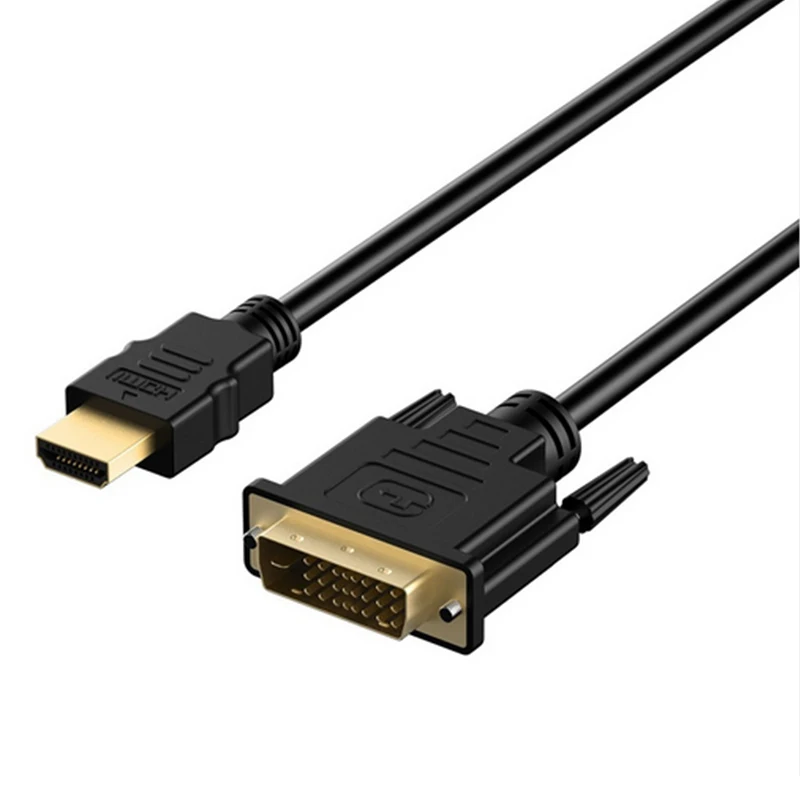 YK HDMI to DVI Adapter Cable Male 1080P Video Converter for LCD DVD HDTV XBOX PS3 1M 1.5M | Электроника