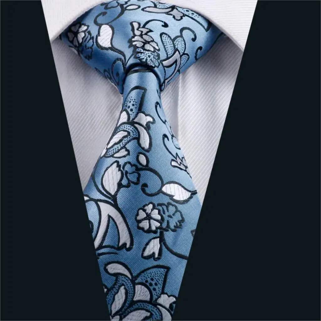 mens silk floral ties