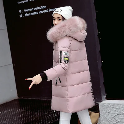 Women's Winter Jackets Winter Woman Coats 2019 Medium And Long Section Down Cotton Clothing Fashion Thickening Coat Female Parks (10)
