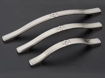 

Modern Furniture handle wardrobe Cabinet Drawer Pull Knobs Furniture Hardware Kitchen Door handle (CC:96MM L:126MM)