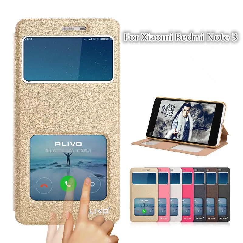 Xiaomi Redmi Note 3 Pro Case Open Window PU Leather Series Phone Case