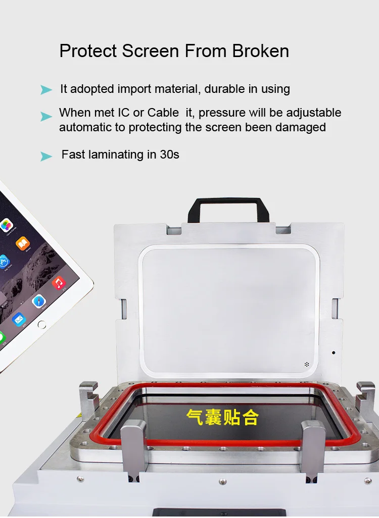 Newest AK Pro 2 in 1 Vacuum OCA Laminating Machine Bubble Removal Machine for Phone LCD Screen Refurbish Repair