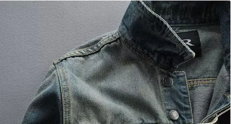 Denim Jacket Men Slim fit Vintage Mens Jacket and Coat High Quality Fashion Casual Jeans Jackets 2016 New Outdoor Jeans Clothing (2)
