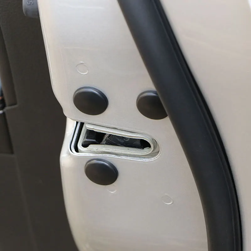 

Carmilla Car Door Lock Screw Protector Cover for Land Rover LR4 LR3 LR2 Range Rover Evoque Defender Discovery Freelander