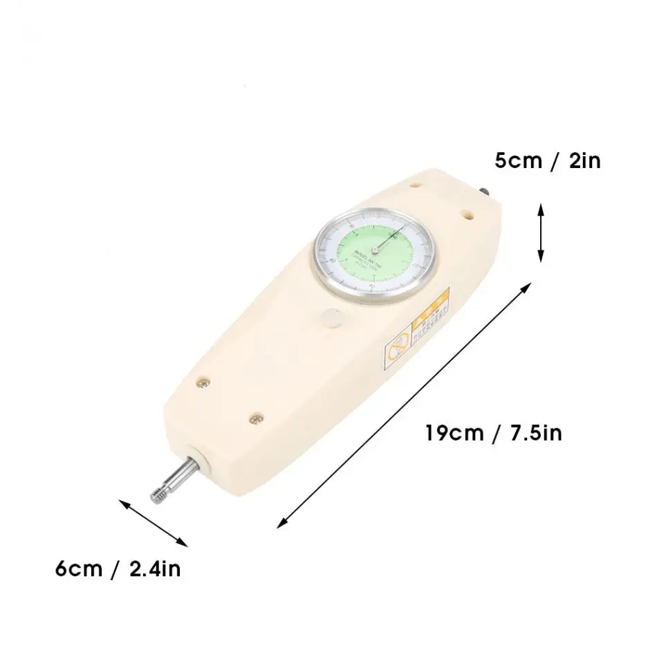 NK-100 Цифровой Динамометр 100N аналоговый динамометр Измерение силы измерительная аппаратура Push Pull Force Gauge Meter