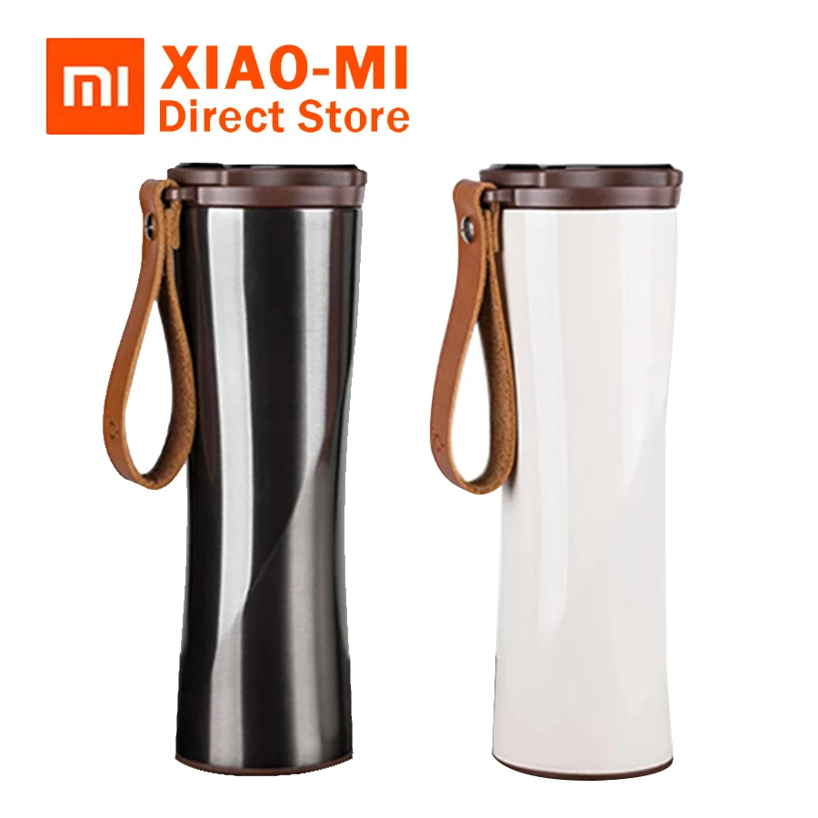 

Original Xiaomi Mijia Kiss Fish Smart Stainless Steel Thermal Vacuum Water Bottle Sensitive Temperature Sensor New Water Bottle