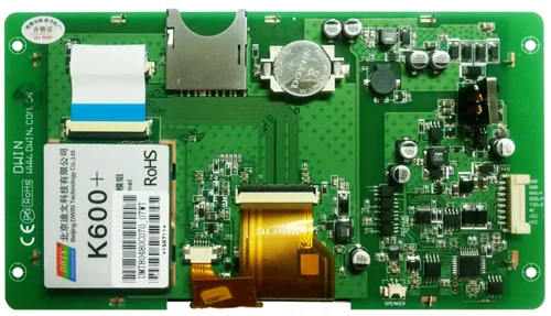 Dmt80480c070 _ 07wt 7 дюймовый экран конфигурации сенсорного экрана серийный защита от
