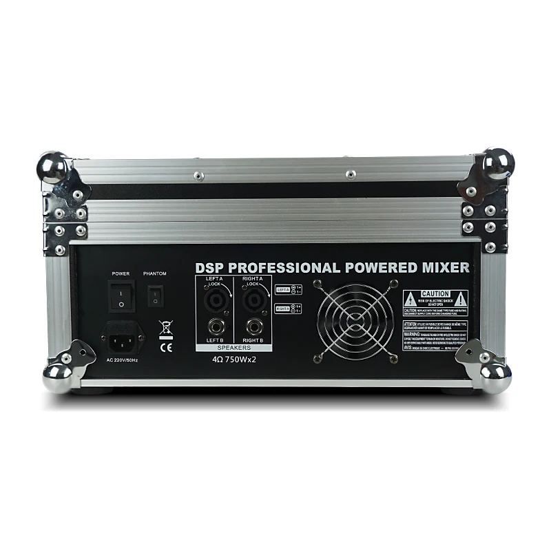 Fuluode 8 Channel Professional Mixer With power