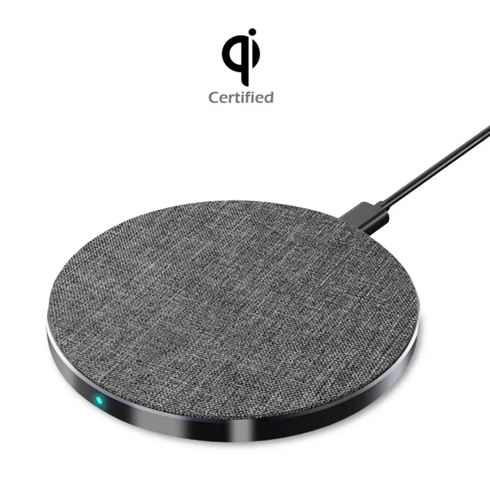 

KUSDO 10W Qi Wireless Charger for iPhone X/XS Max XR 8 Plus Visible Element Wireless Charging pad for Samsung S9 S10+ Note 9 8