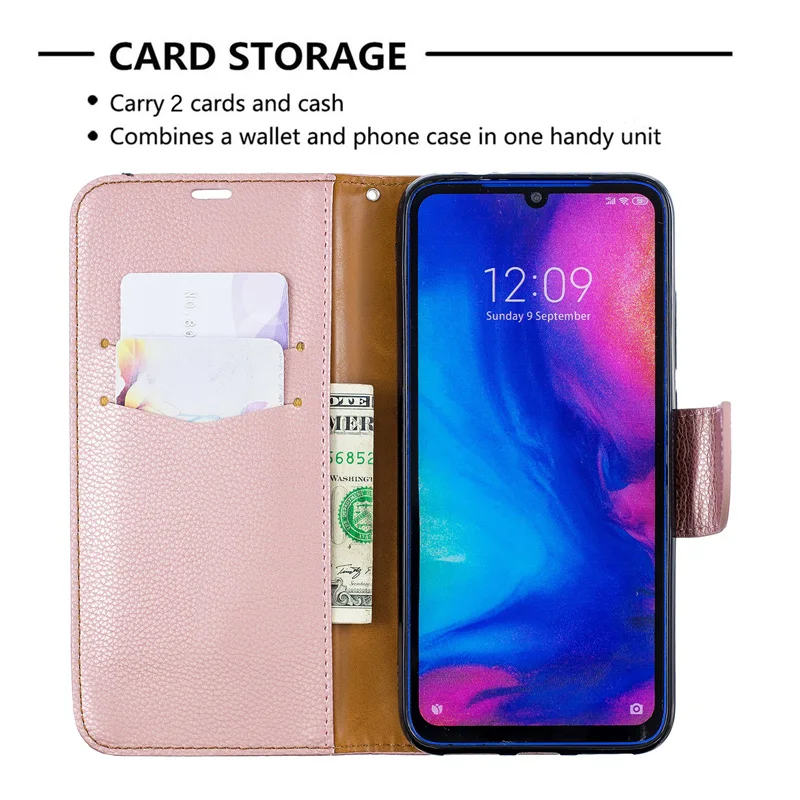 2019 флип чехол для мобильного телефона Xiaomi Redmi 7A K20 Note 7 8 Pro 10 бумажник 8A Mi 9T CC9 PRO