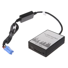USB SD AUX Автомобильный MP3 музыкальный CD Changer адаптер для peugeot 307 407 Citroen C4 C5