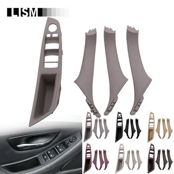 

4PCS Interior Door Handles for BMW F10 F11 F18 520i 525i 5-Series Control Switch Panel Trim Bezel Frame Front Left Rear Right