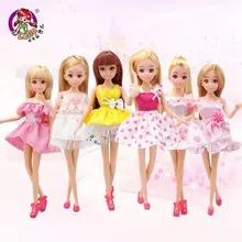 Lelia Fashion Doll Star Action Figure Models Cute DIY American Toys For Girls Dolls Children Princess Set Dress Friend Beautiful