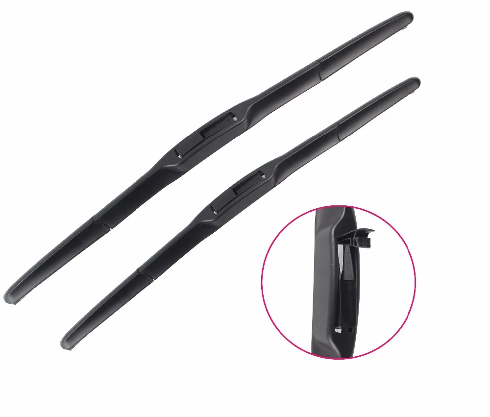 Senwanse Windshield Wiper blades for Ford Fusion 2002-2018 Pair 22+16 car front window windscreen wiper auto accessories Senwanse Windshield Wiper blades for Ford Fusion 2002-2018 Pair 22+16 car front window windscreen wiper auto accessories