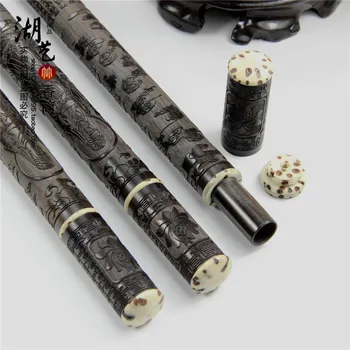 

Ebony long to ward off bad luck and the bodhi subband incense carved guanyin heart sutra, xiang xiang tube wholesale