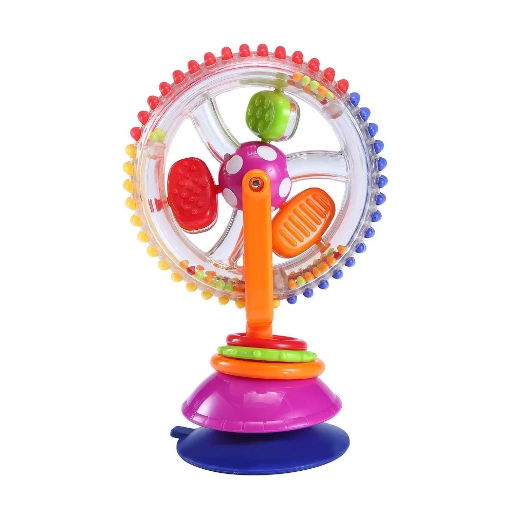 Baby Toy Three-color model Rotating Windmill Noria Stroller Dining Chair Toys