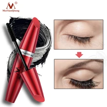 4D Silk Fiber Eyelash Mascara Waterproof Cosmetics 3D Black Mascara Extension Lengthens Makeup Curl Long Lash