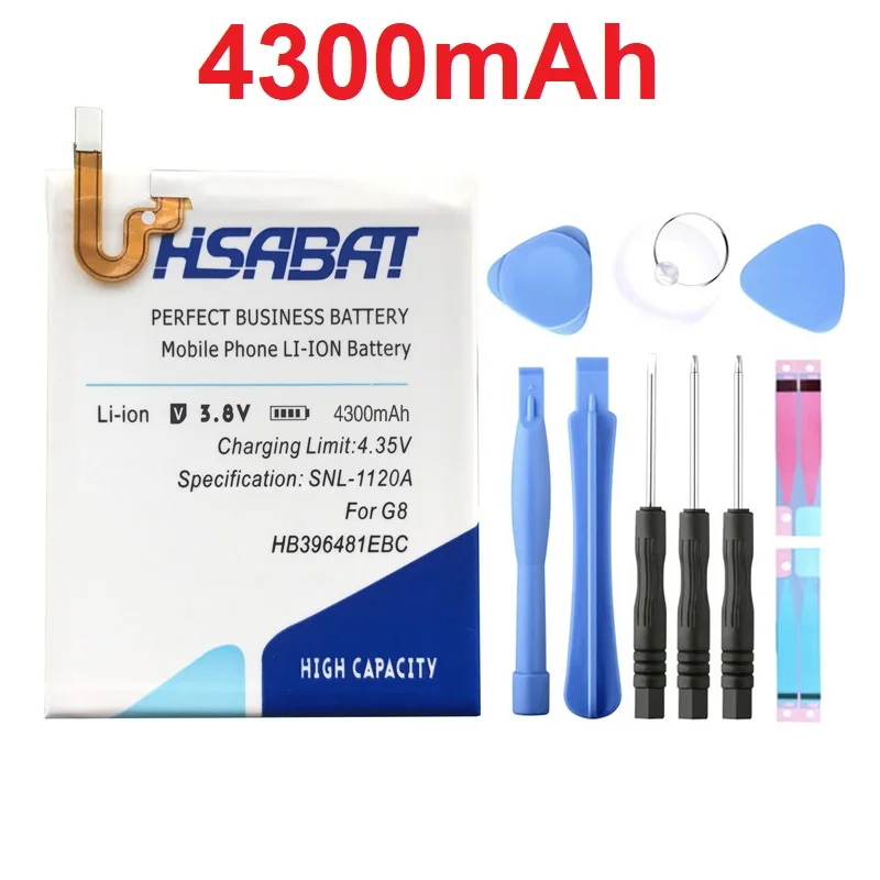 

HSABAT 4300mAh HB396481EBC Battery for Huawei ASCEND G7 PLUS HONOR 5X G8 G8X RIO L03 -UL00/TL00/AL00