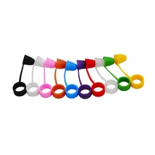 50 шт. силиконовый санитарный колпачок-паровое кольцо цельный костюм на 19-25 мм бак, такой как я просто S Melo 3 Mini TFV8 Детский Танк