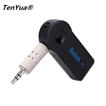 

3.5mm Car Bluetooth Audio Music Receiver Adapter Auto AUX Streaming A2DP Kit With Micfor Speaker Headphone