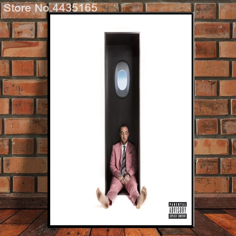 

R.I.P Mac Miller Rapper Music Singer Star RIP Young Rap Poster Wall Art Posters and Prints Home Decor for Living Room Decoration