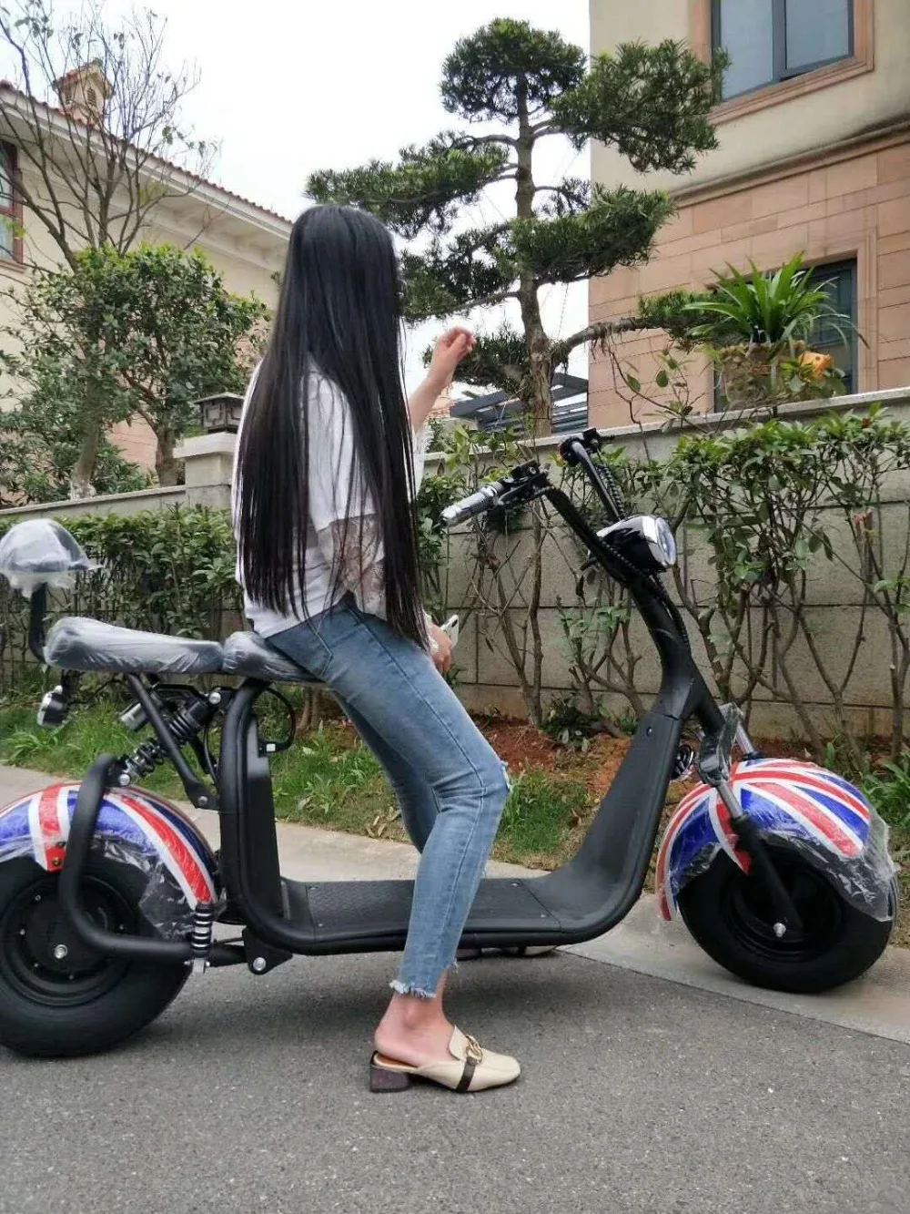 Perfect Fast-folding/ motorcycle Electric scooter Scooter Folding Type Mini electric car Folding Bike Electric Bicycle 3