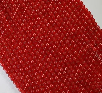 

10 Strand 14.5inch Wholesales4mm Asian Red a Round Beads