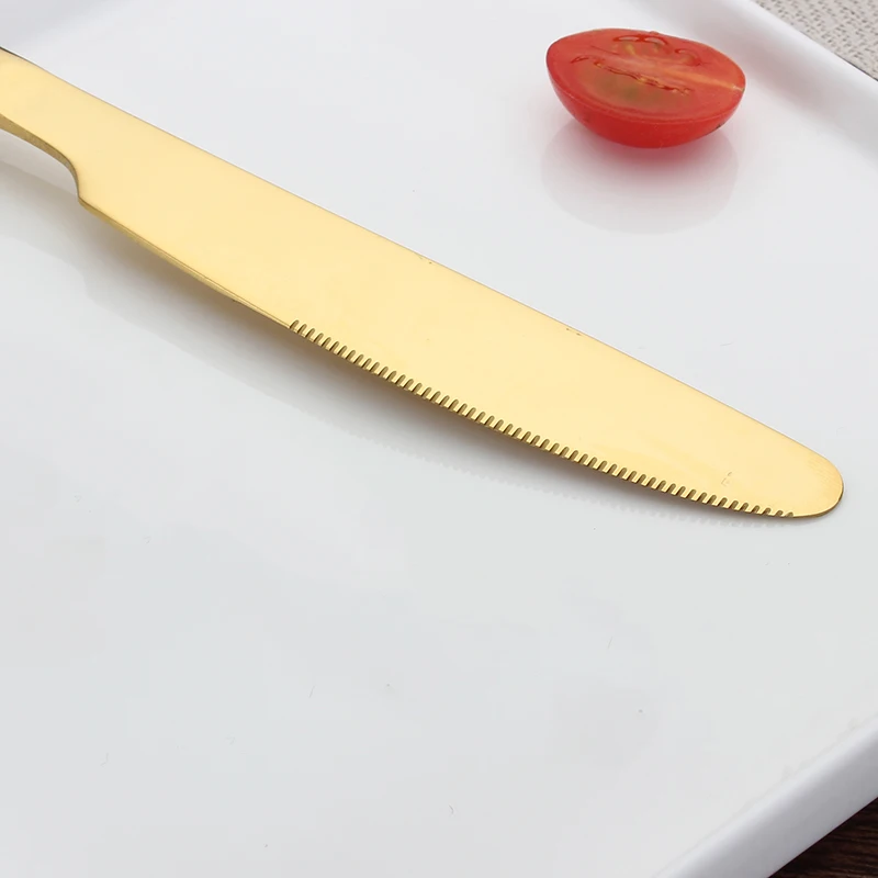 golden cake shovel knife