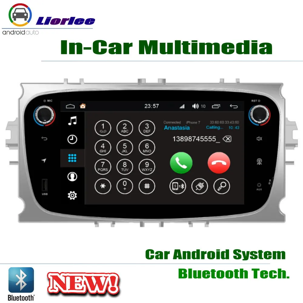 Cheap Carplayer Android System Core A53 PX5 7" HD IPS LCD Screen For Ford Galaxy 2010~2012 Radio Player GPS Navi Multimedia 4