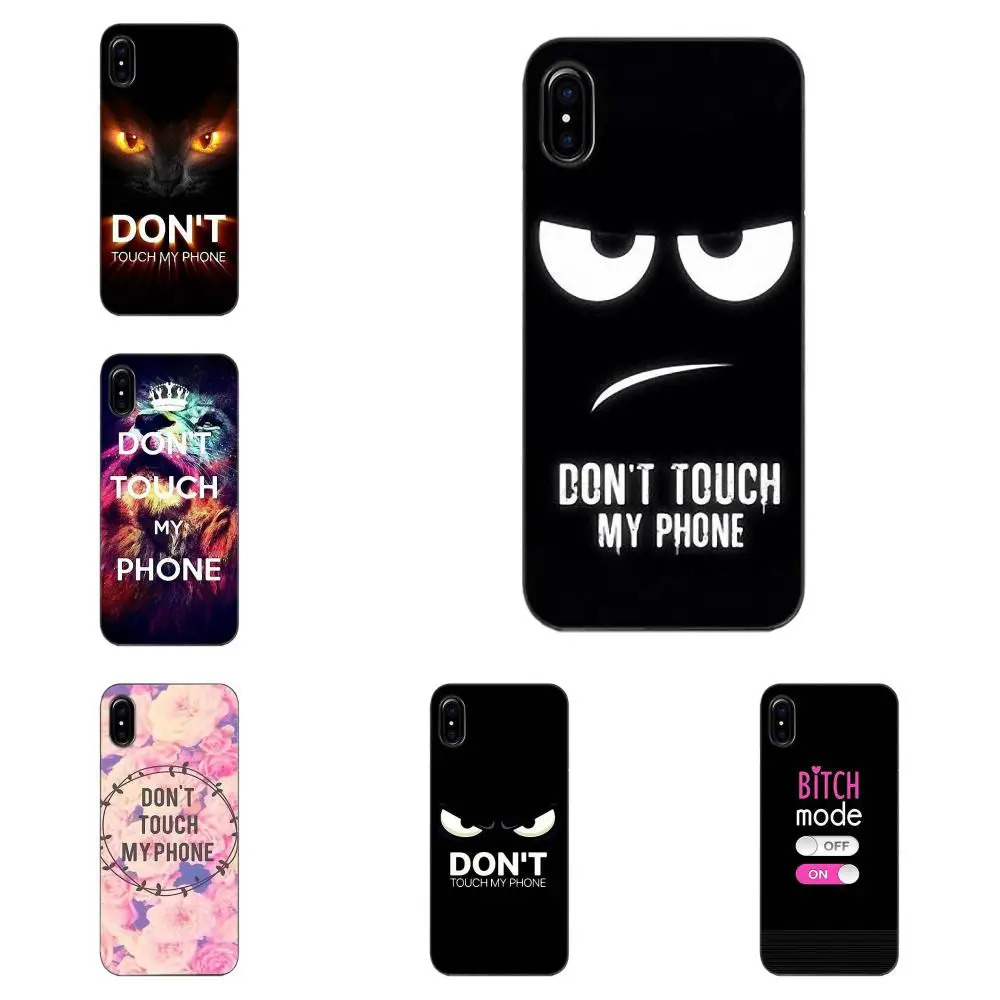 Не трогайте мой телефон для HTC Desire 530 626 628 630 816 820 One A9 M7 M8 M9 M10 E9 Plus U11 Moto G G2 G3 Мягкая