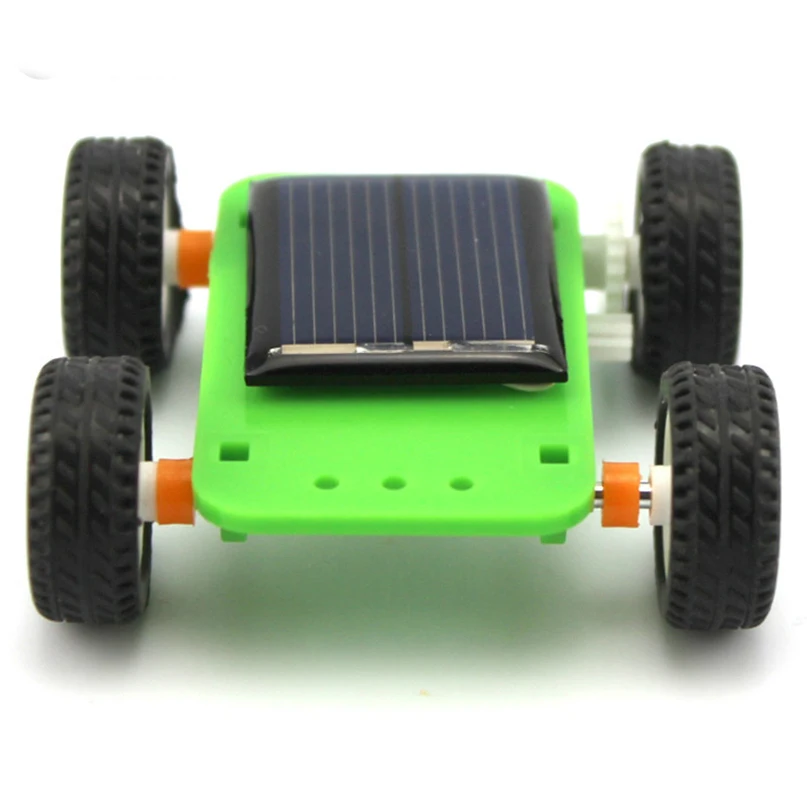 Feichao мини солнечный Мощность игрушка DIY автомобильный комплект 4WD автомобиля головоломки IQ хобби гаджет собраны научная игрушка-модель для