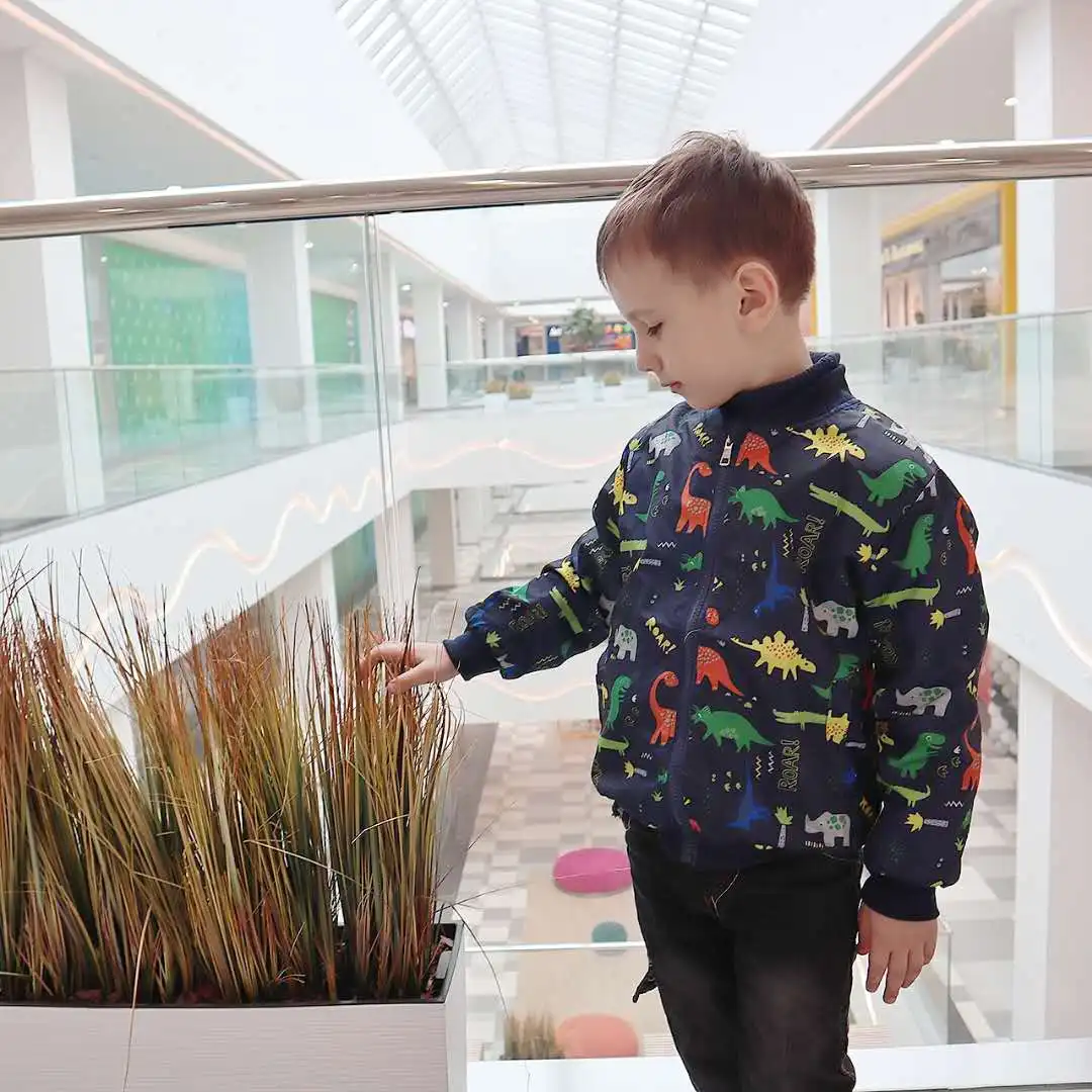 Bebê Meninos Jaqueta Bonito Dinossauro Crianças Cabolsas Primavera Outono Blusão Criança Menina Jaquetas Outerwear 4 Cheap Jaquetas e casacos