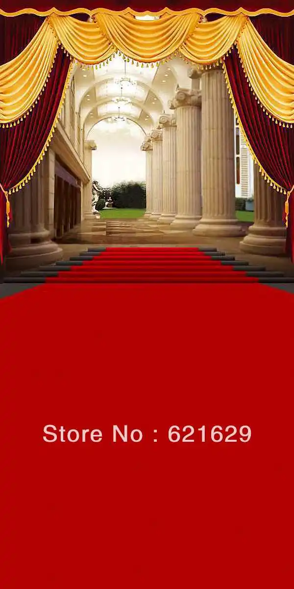 

Gorgeous architecture 10'x20' CP Computer-painted Scenic Photography Background Photo Studio Backdrop ZJZ-473