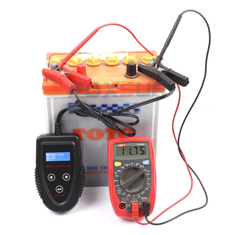 Автомобильный Батарея тестер multi-язык 12V 1100CCA Батарея Системы обнаружения автомобильные плохого Батарея диагностический инструмент