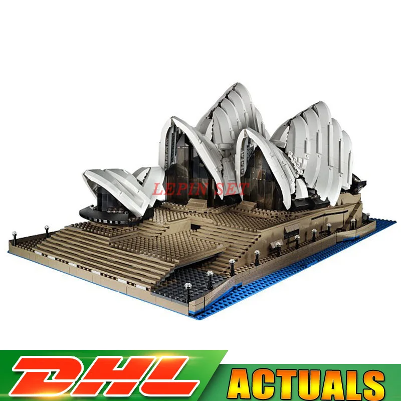 

LEPIN toys 17003 Creator Expert Sydney Opera House 2989pcs Building Blocks Australia's Architectural Compatible with LegoINGlys