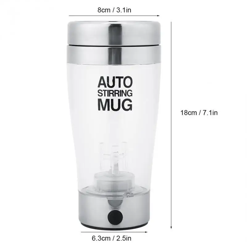 Self Stirring Mug Automatic Electric Lazy Automatic Coffee Milk Mixing Tea Mix Cup Travel Mug Double Insulated thermal Cup 4
