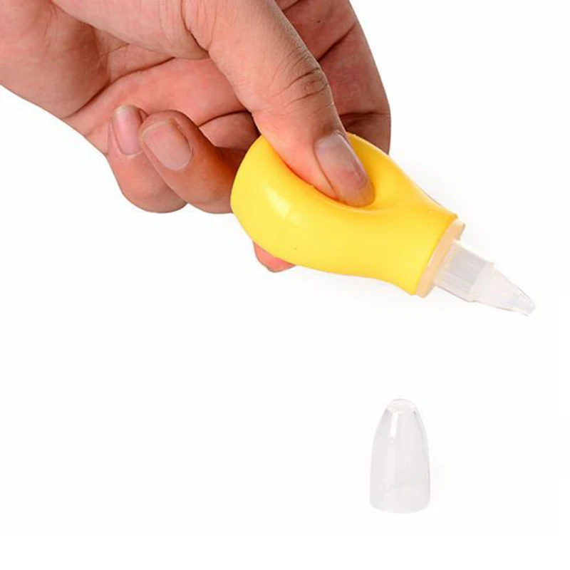 Newborn Silicone Safety Nasal Aspirator Baby Nose Cleaner Vacuum Suction Toddler Flu Protections Baby Care Vacuum Sucker BB3118 (6)
