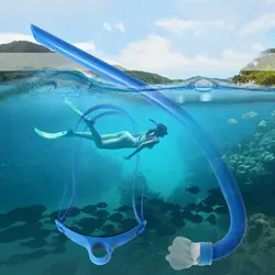 Новый одежда заплыва Фристайл дыхательная трубка один Дайвинг трубки Professional плавание обучение подводному плаванию оборудования