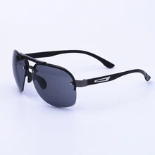 Мужские солнцезащитные очки, поляризационные очки, очки для вождения, hd Vision, Круглые, классические