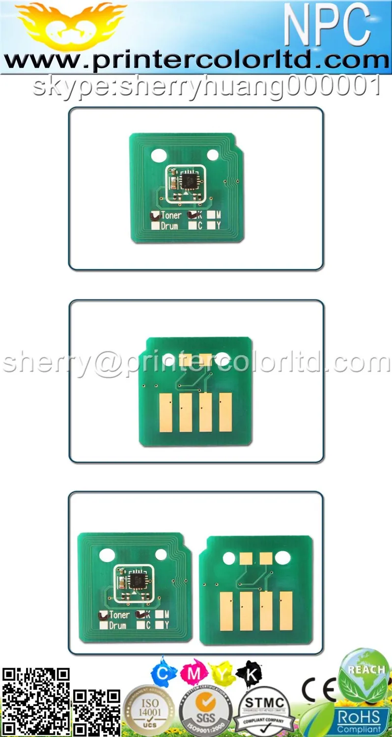 Чип заполнения тонера для Xerox D95 D110 D125 006R01561 6R1561 006R1561 6R01561 006R1561 6R-1561 CT201801 006R01581 006R1581 6R1581