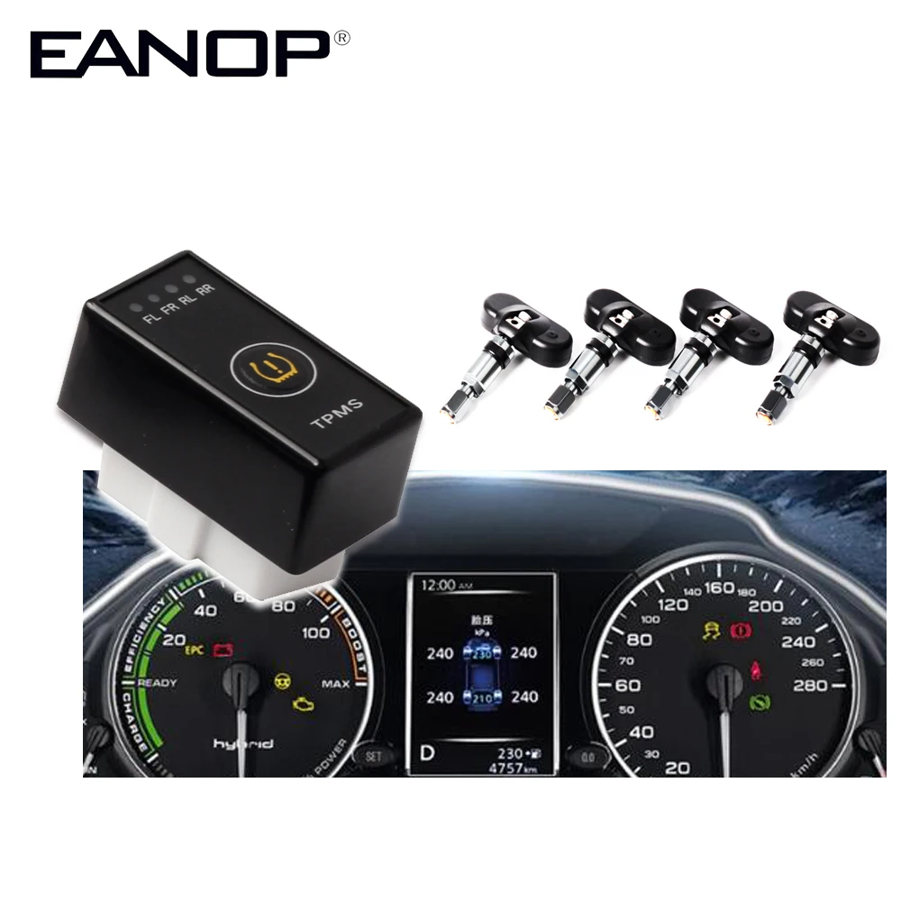 

EANOP Y200 Car TPMS Tire Pressure Monitoring System 4pcs Internal sensors for Hyundai ix35 etc