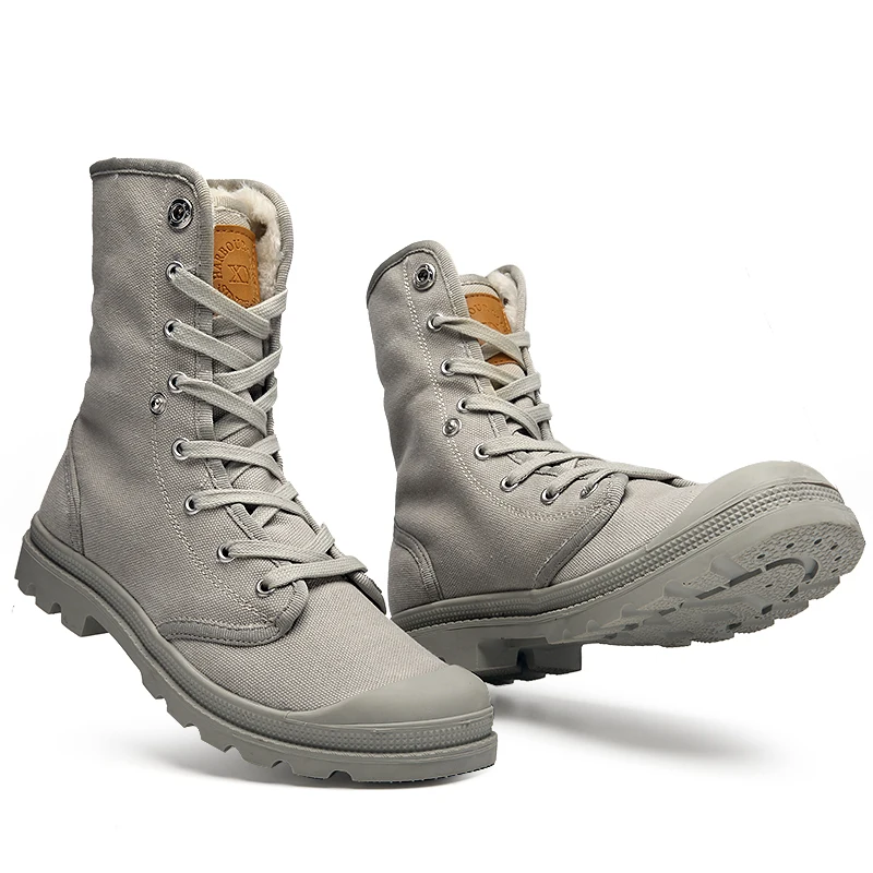 canvas boots mens