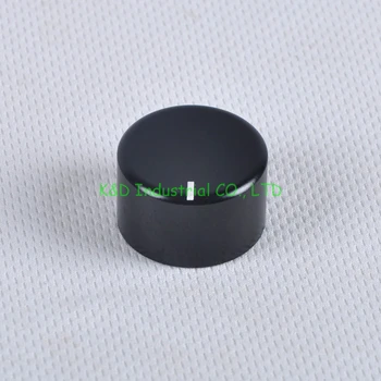 

3pcs 25mm high 15mm Black aluminum solid Volume Knob Electric Guitar Audio Amp Socket