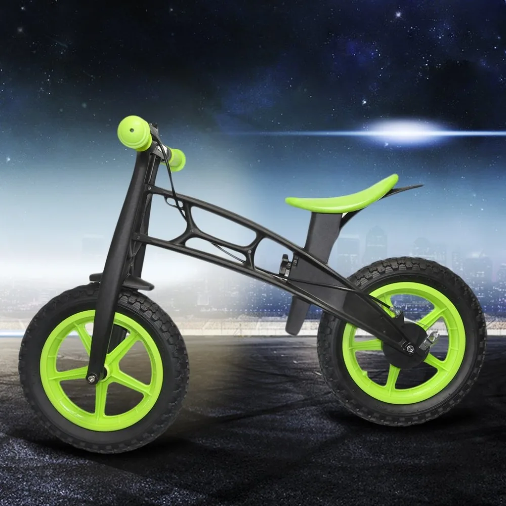 Top 2018 New Lightweight Children Balance Bike High Strength Kids Outdoor Cycling 2 Wheels Balance Bicycle Scooter No Foot Pedals 4