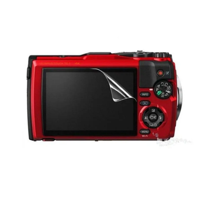 

3 x Clear Soft PET LCD Screen Protector Cover Guard for Olympus Tough TG3 TG-3 TG-4 TG4 TG5 TG-5 iHS Camera Protective Film