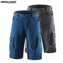 ARSUXEO, велосипедные шорты, мужские шорты для горного велосипеда, MTB, горный велосипед, DH, короткие штаны, дышащие, свободные, для улицы, спортивные штаны