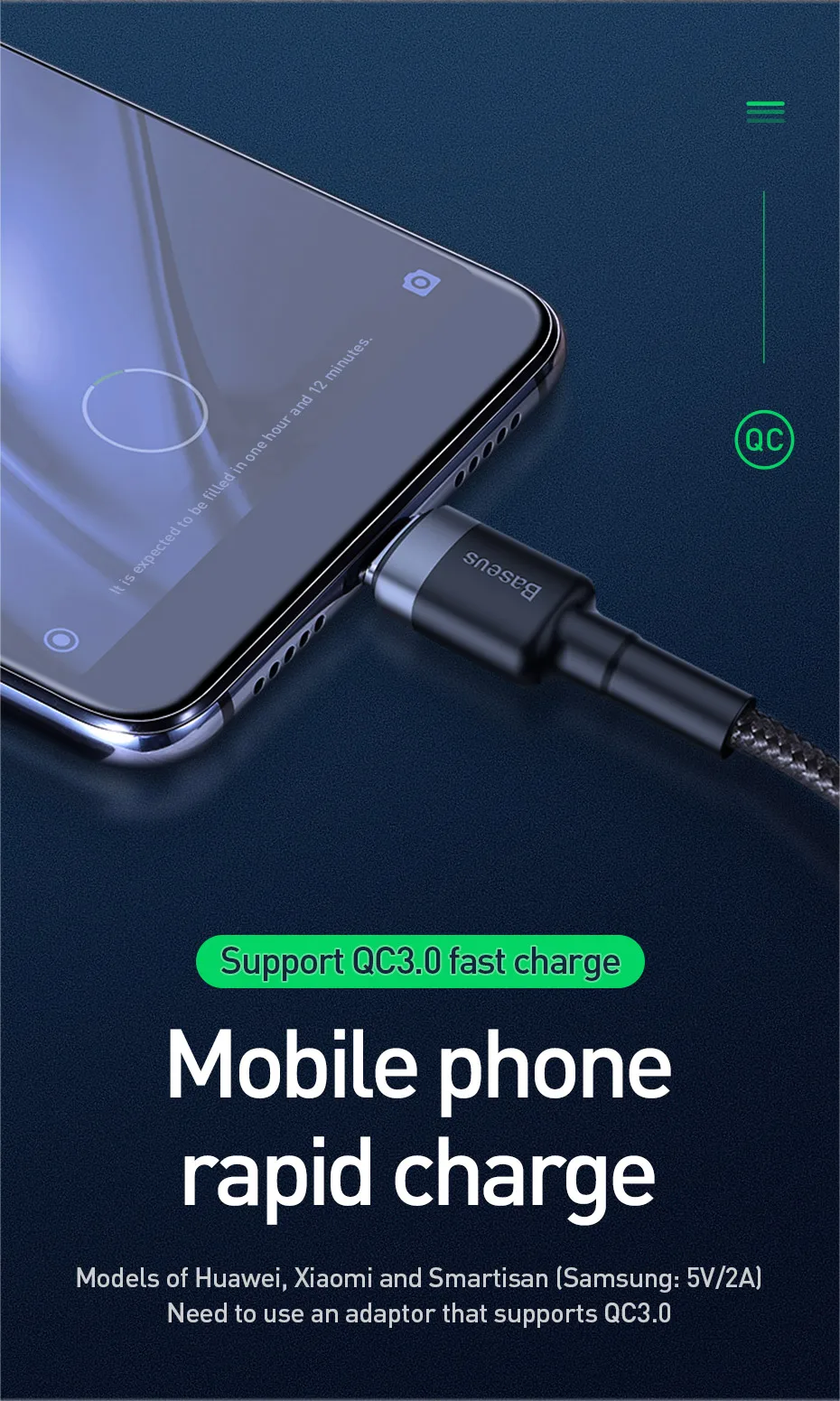 Кабель Baseus 5A usb type-C для huawei P30 mate 20 Pro Кабель usb type C для huawei P20 Lite samsung S9 S10 USB C кабель для зарядки