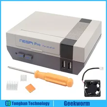 Чехол RetroPie Raspberry Pi 3 B+(Plus) NESPi Pro с игровой консолью RTC NES FS style | Корпус для Raspberry Pi 3 Model B+, 3B