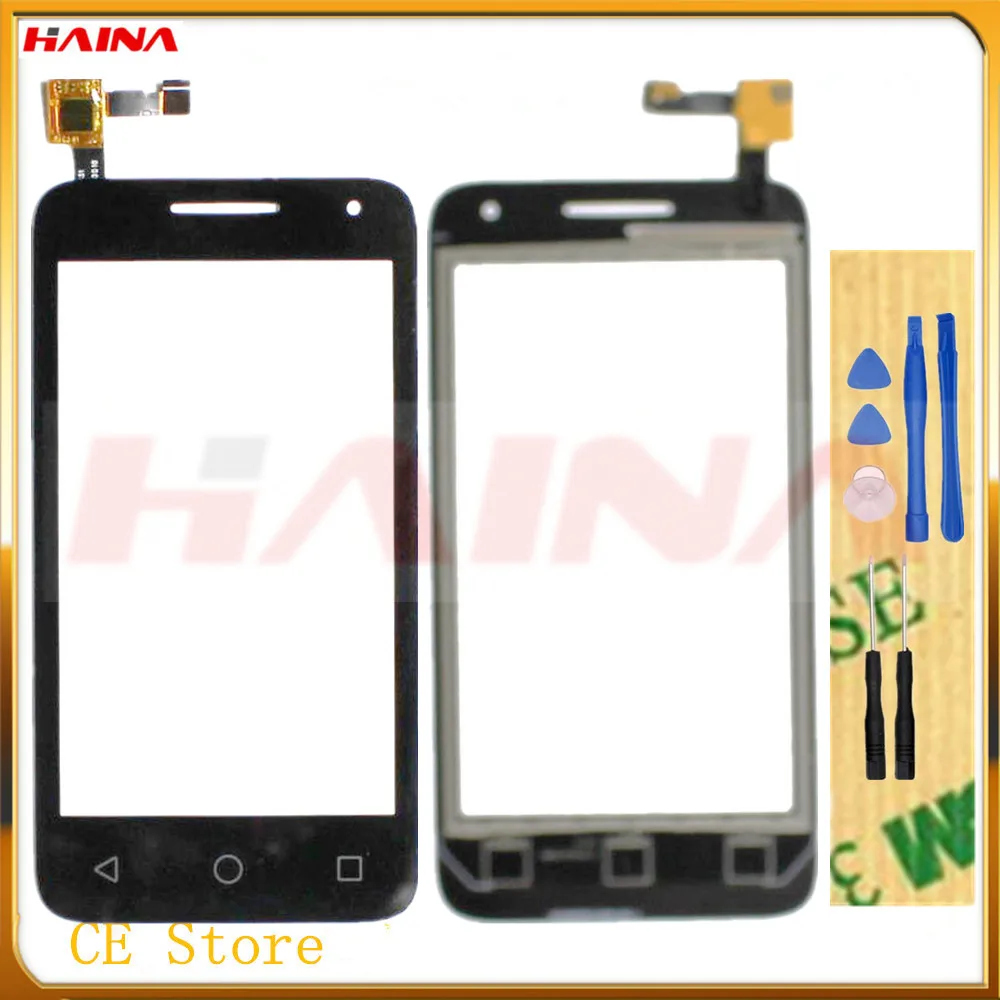 

touchscreen For Alcatel One Pixi 4 4.0 Touch OT4034 4034D 4034A 4034E OT-4034 Touch Screen Digitizer Panel Sensor+3M Sticker