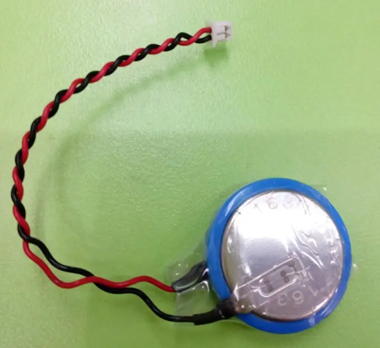 

NEW CR2450HR CR2450 2450 3V Li-ion battery high-temperature lithium manganese dioxide battery 1.25mm plug 2pcs/lot